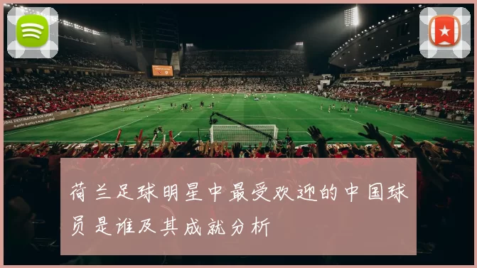 荷兰足球明星中最受欢迎的中国球员是谁及其成就分析
